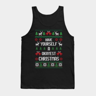 Have Yourself Okayest Christmas - Festive Introvert Tank Top